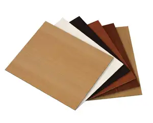 Hysen papan serat informasi, kualitas tinggi 18mm 4*8 kaki 1250*2500mm komersial kilau tinggi melamin mdf