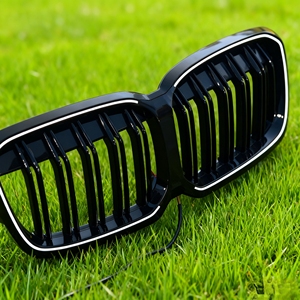 Parrilla delantera con luces LED de doble línea para <span class=keywords><strong>BMW</strong></span> Serie 1 F40 M135i 118i 118D M Sport <span class=keywords><strong>128ti</strong></span>, modelos 2019 a 2024, rejilla iluminada. - Product Image 4