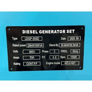 Groupe électrogène <span class=keywords><strong>diesel</strong></span> silencieux de haute qualité 20kW/30kW/50kW/100kW 50kVA/100kVA triphasé AC refroidi par eau, démarrage automatique ATS, utilisation continue - Product Image 3