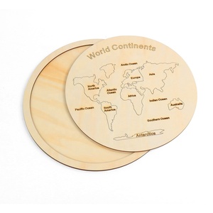 Hot Bán Bản Đồ Thế Giới Bằng Gỗ Câu Đố Bản Đồ Thế Giới Cho Trẻ Em Chi Tiết - Product Image 2