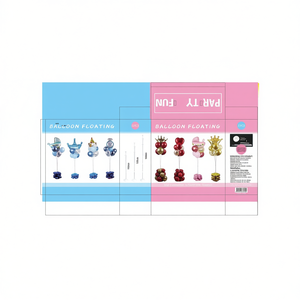 Set de Arco de Globos de Cumpleaños, Globos de Látex con Forma de Corazón, Decoraciones para Fiestas Infantiles, 100 cm, Modelo Acc Cl 100 cm, 1 Caja - Product Image 1