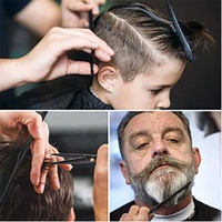 Ensemble de ciseaux de cheveux pour coupe de cheveux, outil à usage domestique, pour coiffeur, 11 pièces