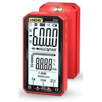 Multimètre numérique 620A, 6000 comptes, tests complets de tension AC/DC