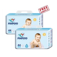 Pañales Desechables de Algodón de Alta Calidad para Bebés, Prevención de Fugas 3D, Suaves, Transpirables, Absorbentes, con Cinta Mágica Certificada, Coloridos