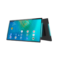 Tablette Android 15,6 pouces avec écran tactile capacitif RK3566 Quad Core 4G GSM 3G Wi-Fi POE NFC RJ45 Ethernet et éclairage LED pour signalisation éducative