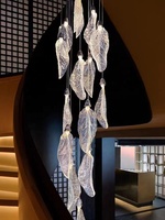VEKO – lustre en argent, lampes modernes, décoration de la maison, lustre de luxe argenté pour salon