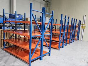 מחסן עבודה כבד מותאם אישית מדפים המוסכים מדפים פלדה מחסן מדף אחסון מתכת מדף אחסון מתכת - Product Image 2