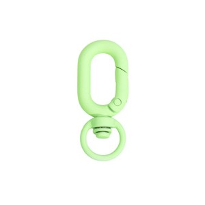 Mới Đến Đầy Màu Sắc Kim Loại Tôm Hùm Móc Carabiner Keychain Xoay Dây Buộc Kích Hoạt Snap Hooks Đối Với Túi Đồ Trang Sức Làm Móc Khóa - Product Image 5