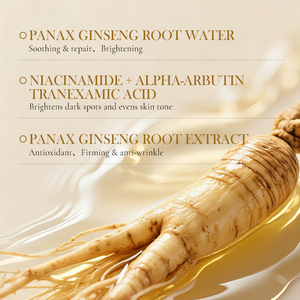 Sérum au Ginseng Noir Marque Blanche Hydratant, Nourrissant, Éclaircissant, Apaisant, <span class=keywords><strong>Anti</strong></span>-âge et <span class=keywords><strong>Anti</strong></span>-rides pour le Soin du Visage - Product Image 4