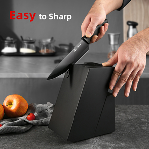Juego <span class=keywords><strong>de</strong></span> Cuchillos <span class=keywords><strong>de</strong></span> <span class=keywords><strong>Cocina</strong></span> <span class=keywords><strong>de</strong></span> 15 Piezas con Código <span class=keywords><strong>de</strong></span> Color, Cuchillo <span class=keywords><strong>de</strong></span> Chef <span class=keywords><strong>de</strong></span> Alto Carbono, Mango Ergonómico Negro Antideslizante <span class=keywords><strong>de</strong></span> TPR y Afilador Interno - Product Image 6