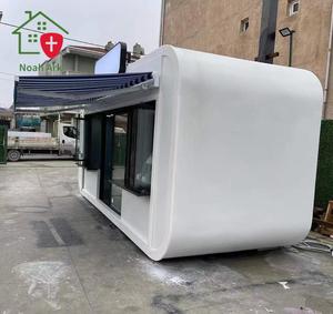 บ้านพักตากอากาศสำเร็จรูปทันสมัยจากเหล็กกล้าทรงแอปเปิ้ล  บ้านขนาดเล็กแบบประหยัดพลังงาน  บ้านพักแบบ Glamping  บ้านพักแบบตู้คอนเทนเนอร์  บ้านพักตากอากาศหรูหรา - Product Image 6