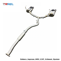 Échappement arrière à soupapes réglables haute performance pour Subaru WRX 2.0T / 2.4T (VA/VB) |   Acier inoxydable 304L