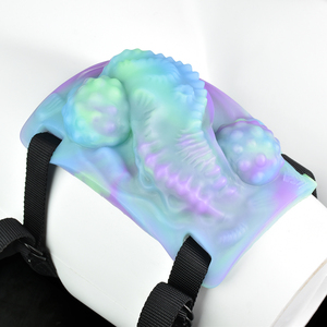 Pabrik Mainan Seks Produk Terlaris Pocket Pussy <span class=keywords><strong>Vaginal</strong></span> Grinder untuk Wanita Vibrator Strap-on Dildo Bercahaya - Product Image 4