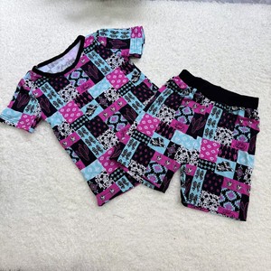 Set Camicia a Maniche Corte con Stampa per Ragazzi Stile Inglese Completo 2 Pezzi per l'Estate - Product Image 5