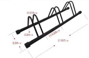 Mountain Bike Parking Rack <b>Bracket</b> Ground Parking Rack - Product Image 6