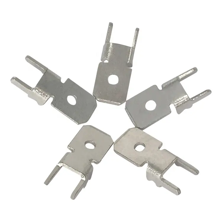 Factory direct power supply pressure joint connector crimping lug metal stamping terminal Pcb copper sheet