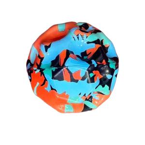 Đầy Màu sắc ánh sáng lên PU bọt căng thẳng bóng <span class=keywords><strong>LED</strong></span> nảy không gian mặt trăng bóng Inflatable đồ chơi 60 mét - Product Image 3