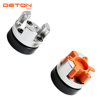 Accouplement flexible en alliage d'aluminium LFZ Plum Blossom, connecteur de type flexible, accessoire de connexion pour moteur servo à entraînement par vis DETON, alésage 20 mm