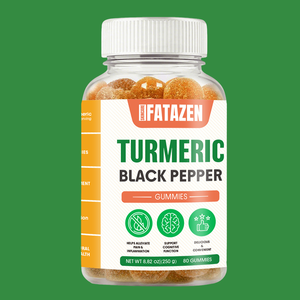 Customizable Alleviates Pain Inflammation Boosts Brain Cognitive Fast Recovery Natural Ingredients Turmeric Black Pepper Gummies - Product Image 1