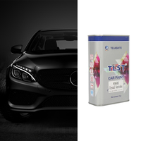 Peinture de réparation automobile 1K Basecoat Couleurs nacrées Revêtement cristallin Peinture métallisée pour retouche
