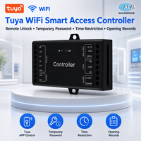 Contrôleur d'accès WiFi direct usine avec application, 1000 utilisateurs, déverrouillage à distance, mot de passe temporaire, Wiegand 26, pour serrures de porte, OEM ODM, vente en gros