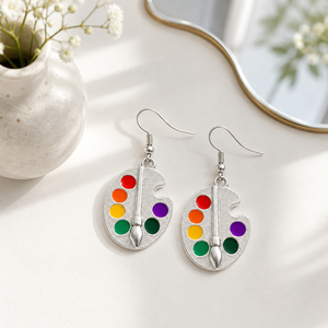 Set di collana e orecchini con ciondolo di Halloween per donna, gioielli creativi alla moda. - Product Image 4