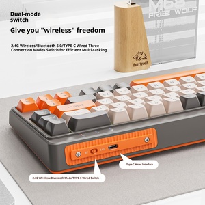 Teclado Inalámbrico Bluetooth de 3 Modos con Sensación Mecánica y Bajo Nivel de Ruido para Juegos, Esports y Trabajo de Oficina - Product Image 2