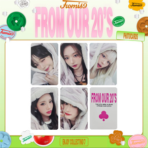 5 pièces/ensemble Kpop Fromis_9 de notre nouvel album des années 20 Lucky MS SW Ver Photocards liste Baek Jiheon <span class=keywords><strong>Chaeyoung</strong></span> Nagyung Kawaii Selfie cartes - Product Image 5