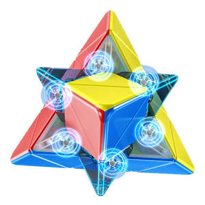 Magnetische 3X3X3 Kubus V2 Cubing Driehoek Piramide Snelheid Kubus Puzzel Magico Educatief Speelgoed Voor Kinderen - Product Image 4