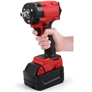 Clé à chocs sans fil Milwa <span class=keywords><strong>18V</strong></span> de qualité industrielle, couple de 750 Nm, batterie lithium-ion 5 Ah, entraînement 1/2 pouce - Product Image 3
