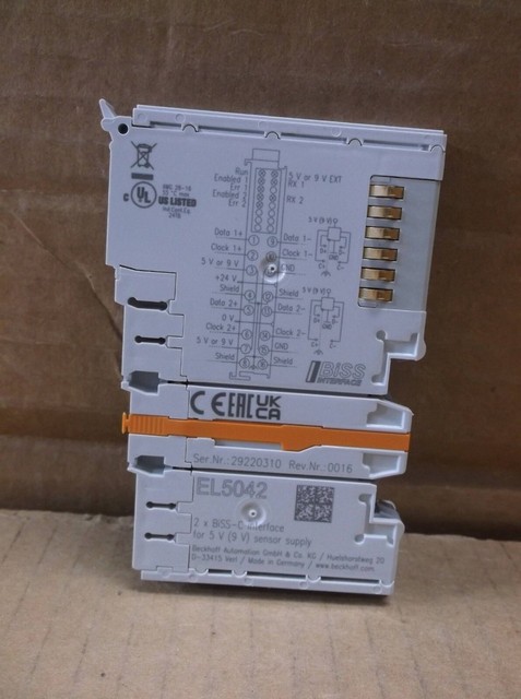EL5042 NEW PLC Slice I/O 2 Channel Encoder Interface BISS C