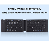 Keyboard Lipat Nirkabel Berkualitas Tinggi Laris Manis, Kompatibel dengan Ponsel, Tablet, dan Komputer Universal, Keyboard Gaming USB