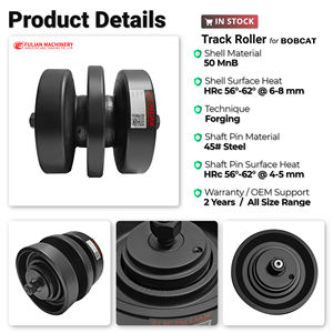 קומפקטי מסלול מטעין T180 T190 T200 מסלול תחתון רולר 6689371 עבור בובקט CTL מסלול והחלקה חלקי מרכב - Product Image 2