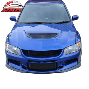 เหมาะสำหรับมิตซูบิชิแลนเซอร์ EVO 9 06-07 ลิ้นกันชนหน้าแบบไม่ทำสี PU คุณภาพสูง อุปกรณ์ตกแต่งภายนอก - Product Image 2