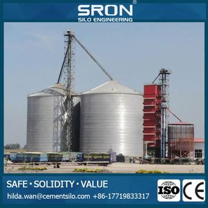 3000 toneladas de acero de grano Silo de almacenamiento de aseguró 30 años de esperanza de vida - Product Image 4