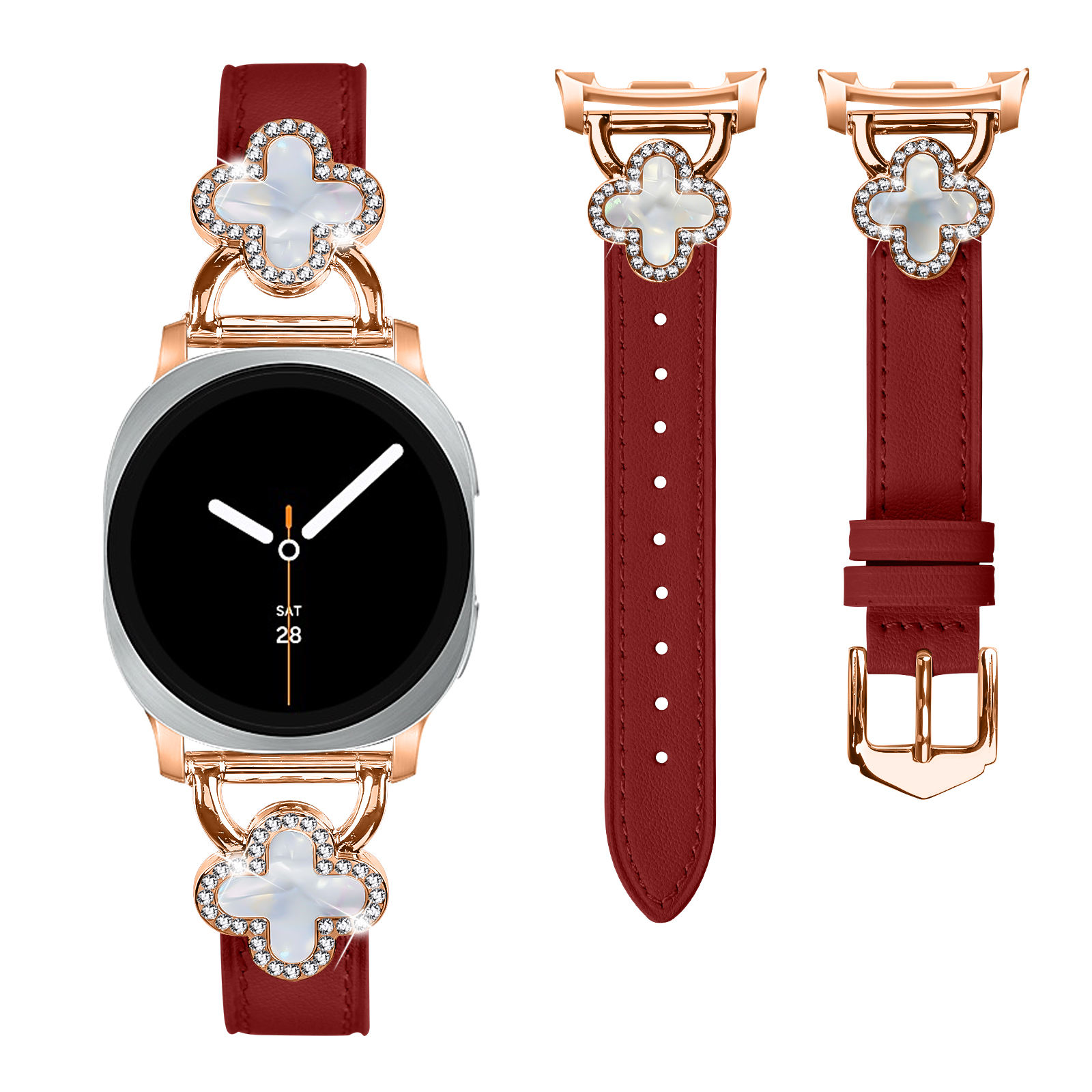 Red(Rose gold Colorful shell)