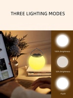 Wason New Hot Sale 3500K Weiches Weiß Frosted Eye Protection 3 Modi Tisch lampe TYPE-C wiederauf lad baren Innen Schlafzimmer Nachtlicht