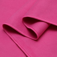 Wholesale Supplier Plain Microfiber Beach Towel with Zip Pocket Corner, Quick-Dry Sand Free Microfiber Beach Towel