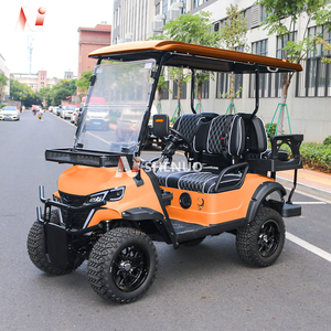 Mini carrito de golf eléctrico ligero para adultos Remolque de pasajeros de armadura elegante para golf y Cricket - Product Image 3