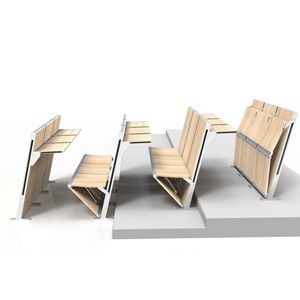 Conjunto de Mesas y Sillas Escolares de Aleación de Aluminio Desmontables para Aulas y Salas de Conferencias - Product Image 2
