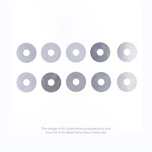 แผ่นรองช่วงล่าง เส้นผ่านศูนย์กลางภายใน 6 x 32 x 0.15 มม. ชุด 10 ชิ้น - Product Image 1