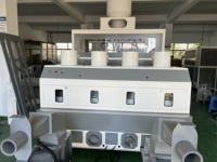 Machine de remplissage automatique PLC pour coussins et oreillers, pesage et mélange de fibres, plumes, coton et duvet