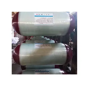 Factory directly supply cng cylinder type 2 plastic Compressed Natural Gas Vessels tank prices Composite Gas Bottles