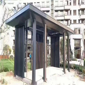 Pavillon extérieur personnalisé en aluminium avec toit en placage - Product Image 5