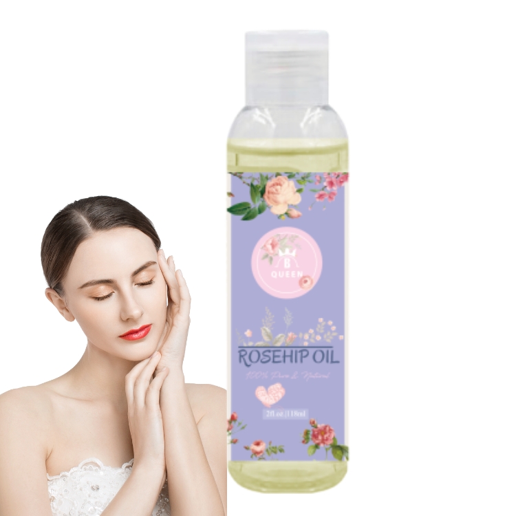 Wholesale BeQueen Body Oils Rose Hip Oil Serum Skin Whitening Oil