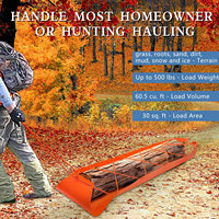 Imperméable. 0.6mm traîneaux de cerf traîneau utilitaire polyvalent pour le transport pour la pêche sur glace fournitures bois de chauffage chasse au canard