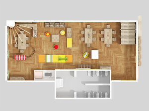 Conception de salle de classe de garderie Moetry, thème forêt naturelle, design d'intérieur de salle de classe pour enfants - Product Image 6
