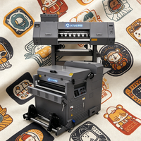 Imprimante numérique DTF ATUE 60 cm rouleau à rouleau A3/A1 grand format, transfert direct sur film, 2 têtes XP600 utilisant de l'encre pigmentée