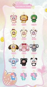 Originale Baby Three Mini Animal World Plush Blind Box, Collezione di Ciondoli Carini, Ornamento da Scrivania, Tendenza Moda, Regalo a Sorpresa - Product Image 4