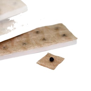 Patch d'acupression Taihe Central Research Institute Ear Press Seed, 100 pièces par boîte, stimulant les points d'acupuncture auriculaires - Product Image 4